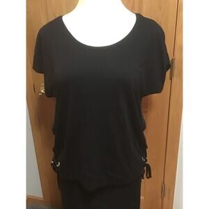 Lane Bryant eyelet tie side tshirt size 14/16